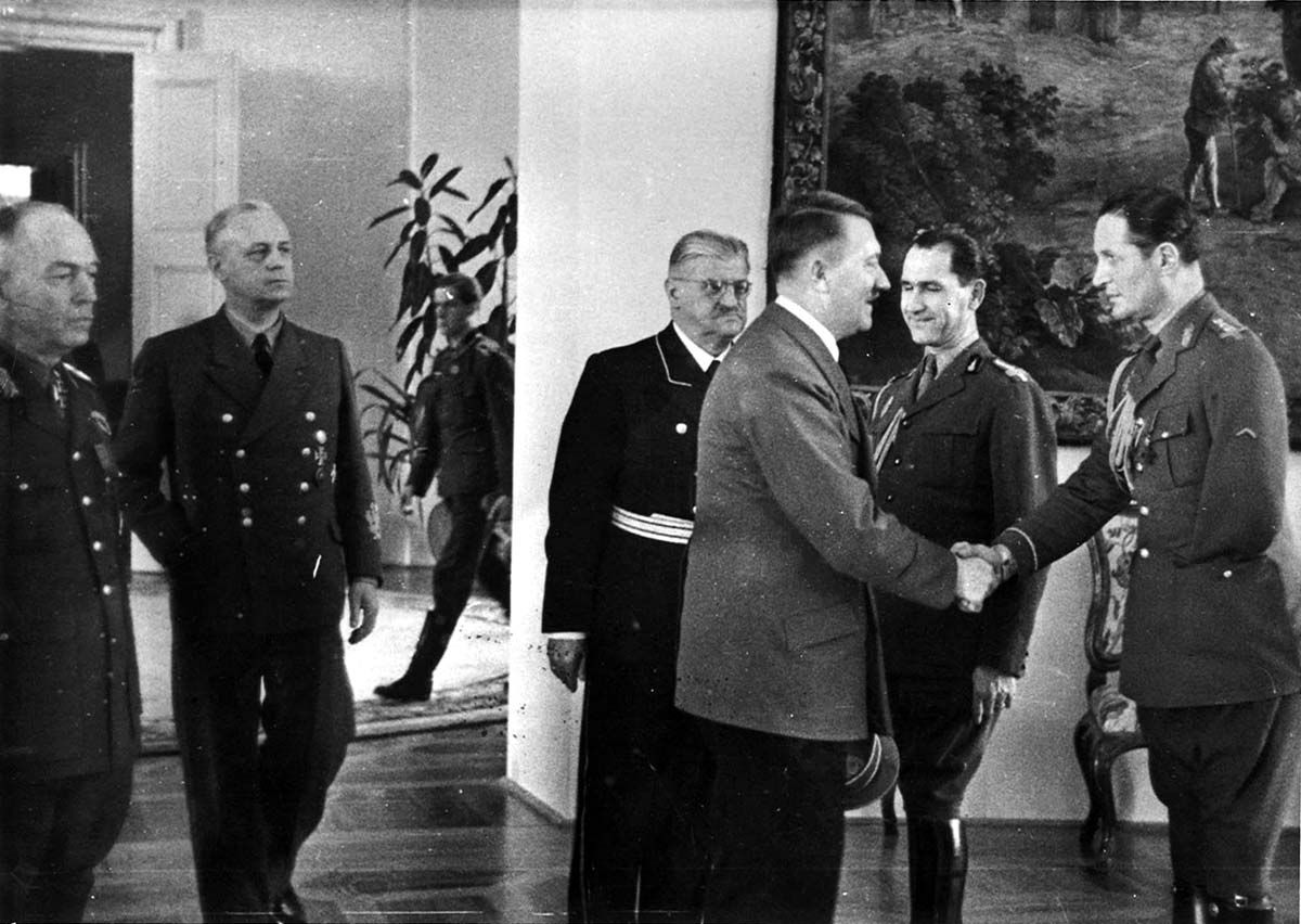 Hitler and Antonescu