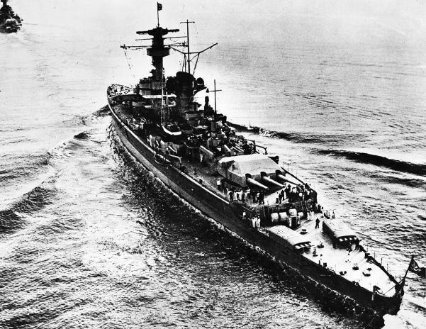 The pocket battleship Deutschland was active in supporting the Nationalists in Spain in 1936.