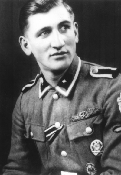 SS-Unterscharführer Willi Herbeth, one of just over 600 recipients of the Close Combat Clasp in Gold. 